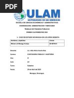 Trabajo de Finanzas Publicas Caso de Estudio Nicaragua en Los Años 60 29042023