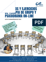 Recursos y Ejercicios de Terapia de Grupo y Psicodrama On Line