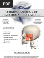 Surgical Anatomy of TMJ