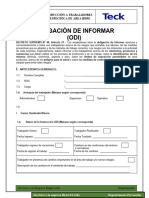 Obligacion de Informar