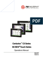 Centurion C5 Series M-View Touch Series: Operations Manual