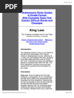 King Lear Annotated Text