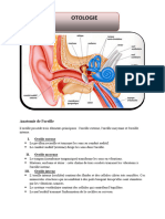 Cours 1 Otologie