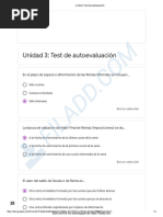 Unidad 3 - Test de Autoevaluacion