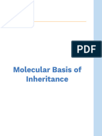 MOLECULAR BASIS OF INHERITANCE NOTES Min