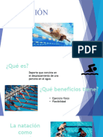 Exposición Natación