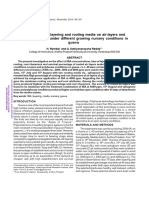 Effect of IBA, Time of Layering and Rooting Media On Air-Layers and