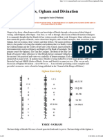 Ogham Divination in The Summerlands