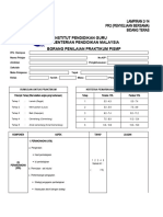 Borang PR 2 Penyeliaan Bersama Pismp