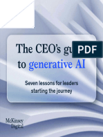 7 Lessons For Leaders Leveraging Generative AI