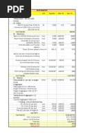 Rate Analysis - BC