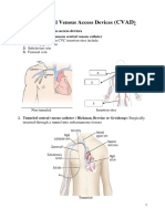 Second Week - Centeral Venous Line Procesures