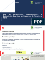 Material Informativo S07A Plan de Rehabilitación y Estimulación Neuropsicológica en Problemas de Atención y TDAH