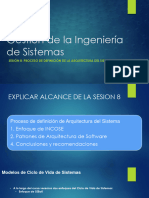 Sesion 8 - Defincion de La Arquitectura V2