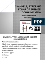 Unit 3 Verbal and Non-Verbal Communication