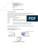 274 Surat Pemberitahuan Sambangan