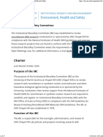 Institutional Biosafety Committee - Environment, Health and Safety