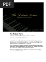 Audiority TheModularPiano Manual