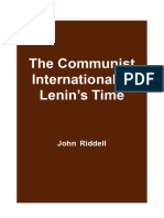 Communist International in Lenins Time