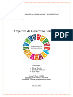 Objetivos de Desarollor Sostenible Del 1-4