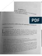 Principio de Legalidad y La Función Calificadora