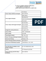 Format Laporan Awal Mahasiswa Kampus Mengajar