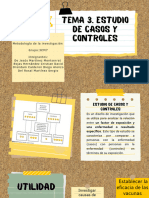 Tema 3. Estudio de Casos y Controles