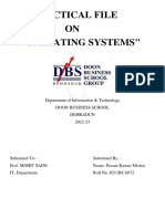 Operating System Practical File