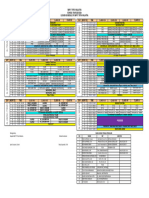 Jadwal SMP Perubahan 3