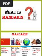 Introduction To Mandarin Pronunciation