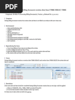 Time Zone of Billing Document Creation Date