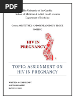 Hiv in Pregnancy