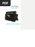 VuPad - User - Manual Rev - E - 2019 - August