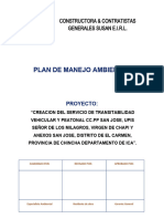 Plan de Manejo Ambienta