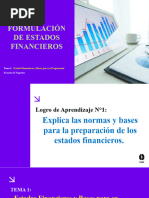 Tema 1 - Formulación de Los Estado Financieros