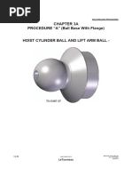 Field Welding Procedure (HOIST CYLINDER BALL AND LIFT ARM BALL)