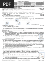 Physique Tle C Evaluation 1 PETOU