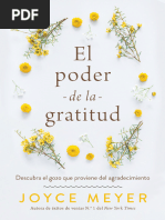 El Poder de La Gratitud - Joyce Meyer