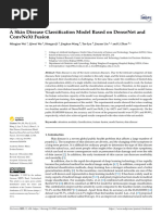 A Skin Disease Classification Model Based On DenseNet and ConvNeXt Fusion