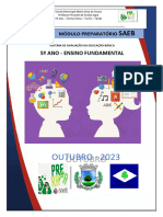 SAEB 5º ANO - Português e Matemática - SIMULADO