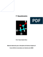 1 Questionário Química Orgãnica