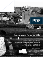 Ocupar Como Forma de Vida Construcao e D