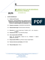 Informe Mensual de Seguridad y Salud en El Trabajo - Aplao