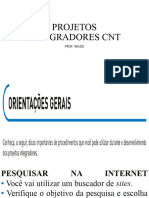 Projetos Integradores CNT