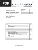 Dieta Enteral para Paciente Idosa Com Diagnostico de Acidente Vascular Cerebral Hemorragica Avch