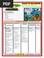 6° Sesión Día 01 PS - Identificamos El Problema de La Biodiversidad en Nuestra Comunidad - Unidad 09 Semana-01