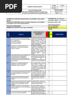 CF0003 Lista de Verificacion 4.0 Contexto