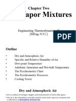 Gas Vapor Mixtures