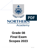 Scope Grade 08