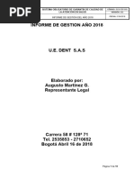 Informe Gestion 2018